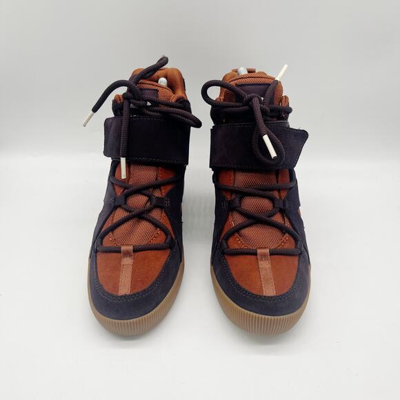 Sorel Women's Out N About Sport Wedge Sneakers Brown Size 7.5 - Picture 5 of 9